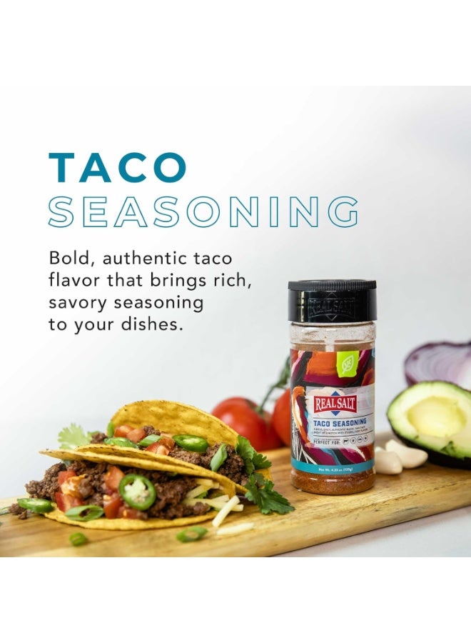 Redmond Real Sea Salt - Natural Unrefined Gluten Free Taco Shaker 4.41oz - Image 2